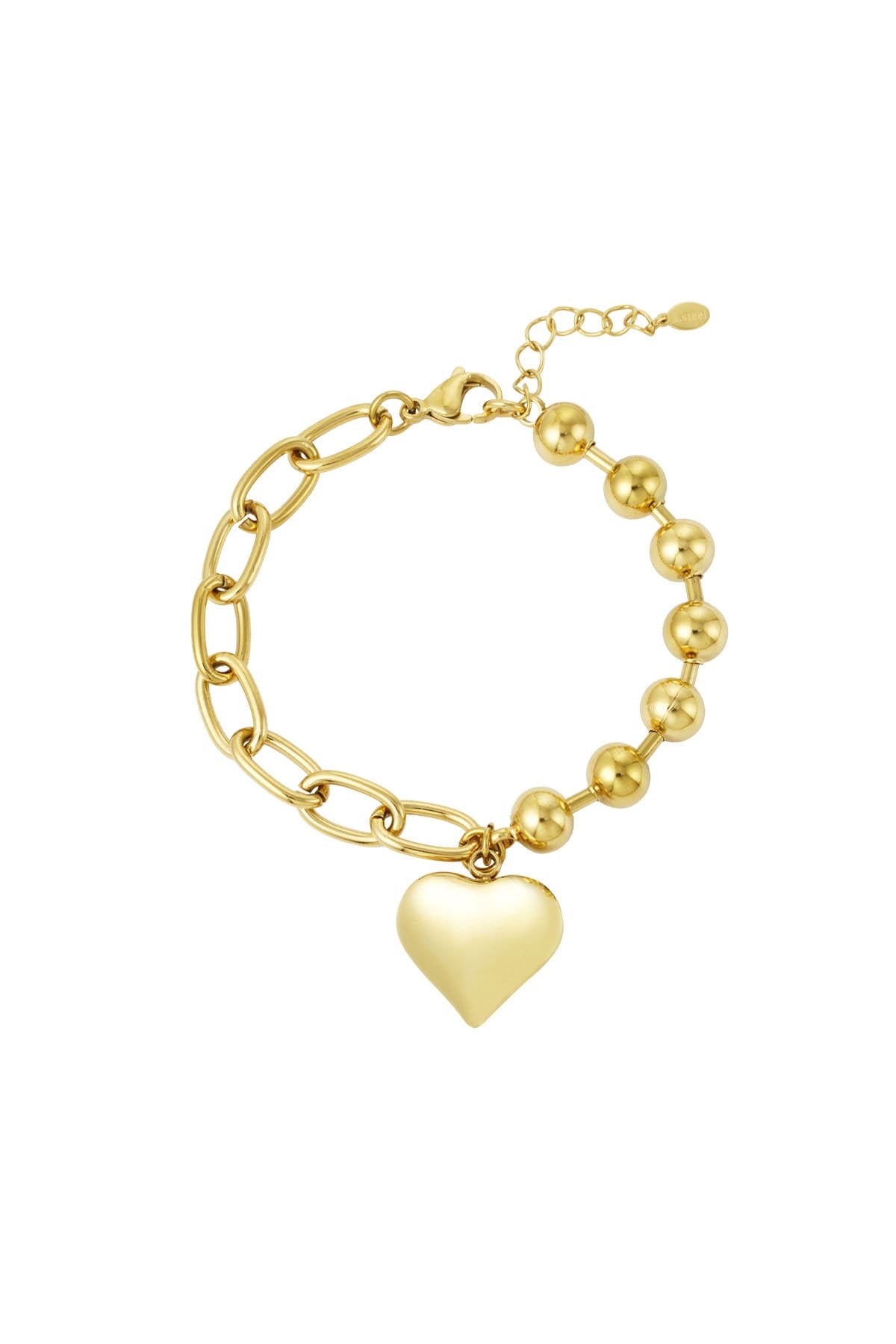 Funky heart armband