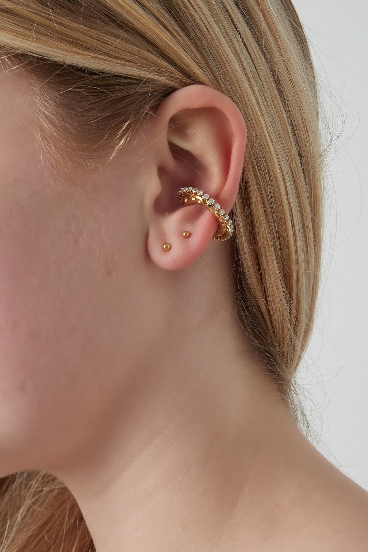 Earcuff met strass