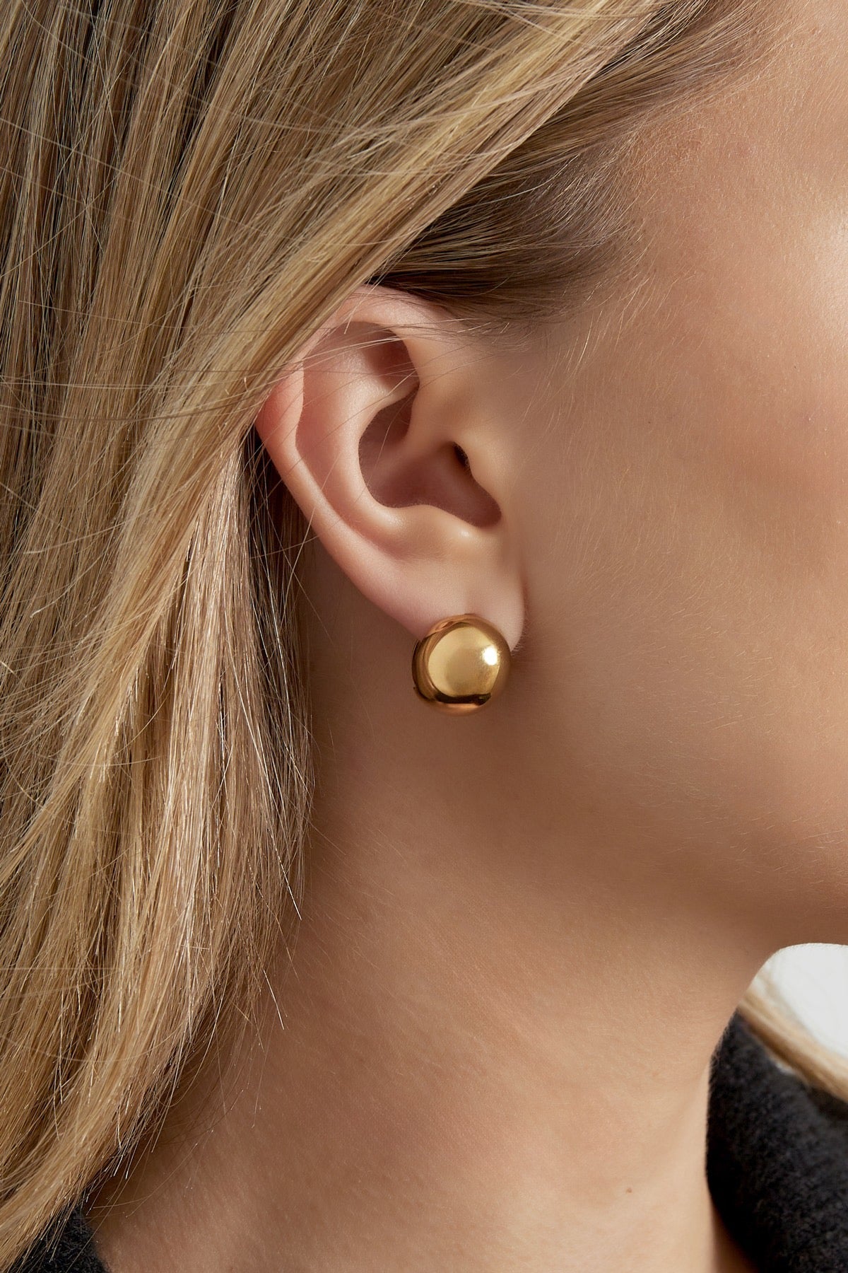 Oorbellen basic babe goud/zilver