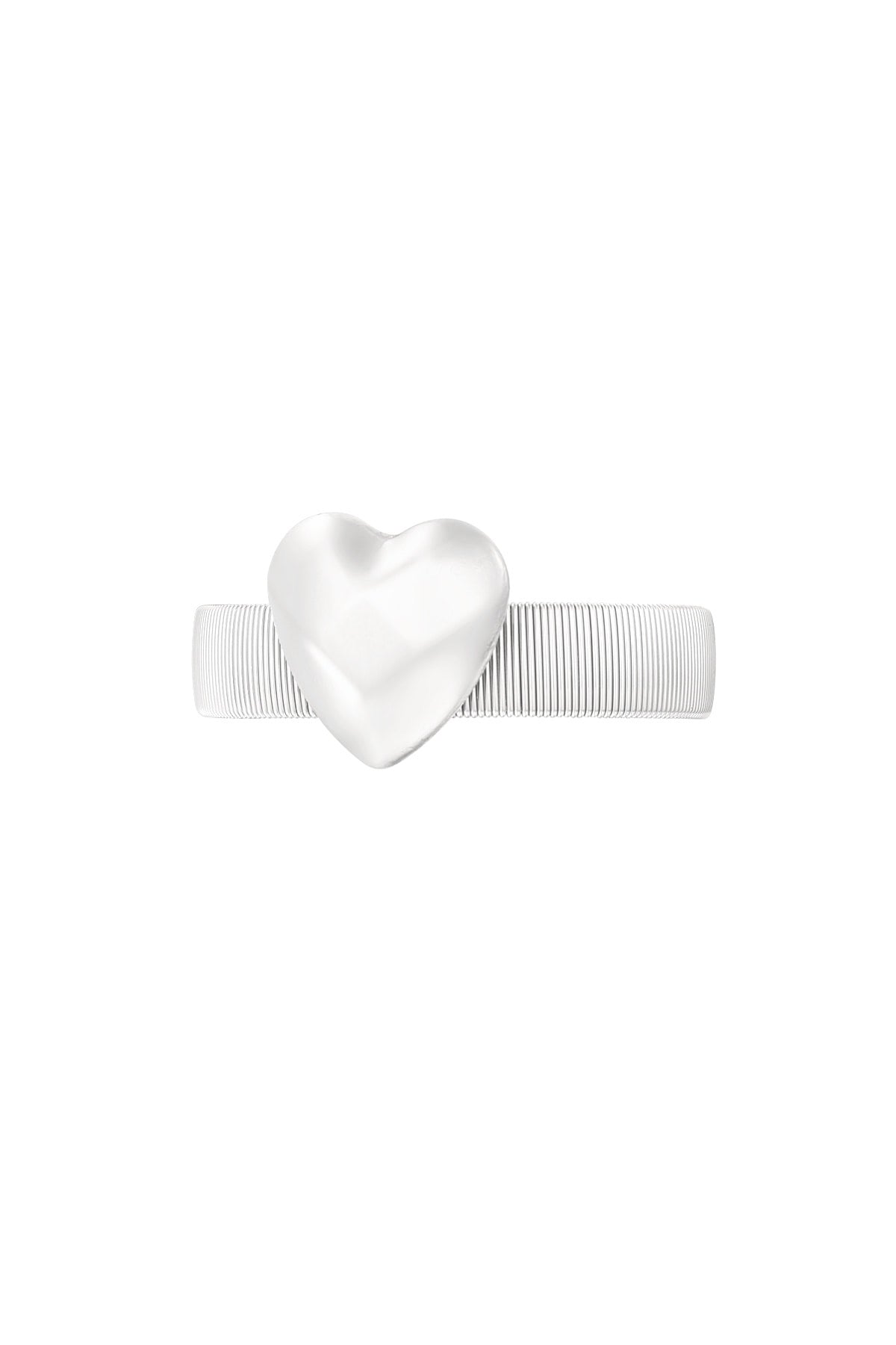 Statement love armband klein goud/zilver