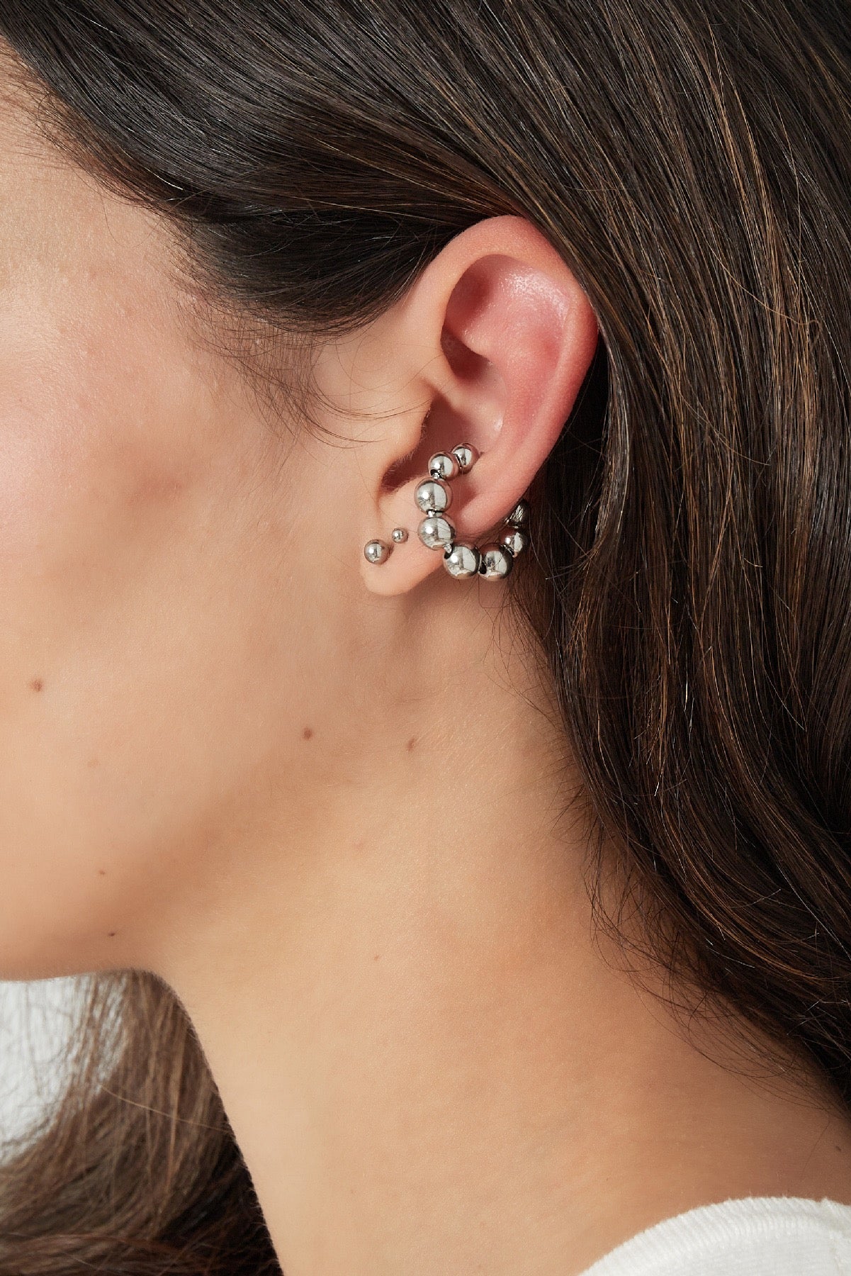 Earcuff extra magic goud/zilver