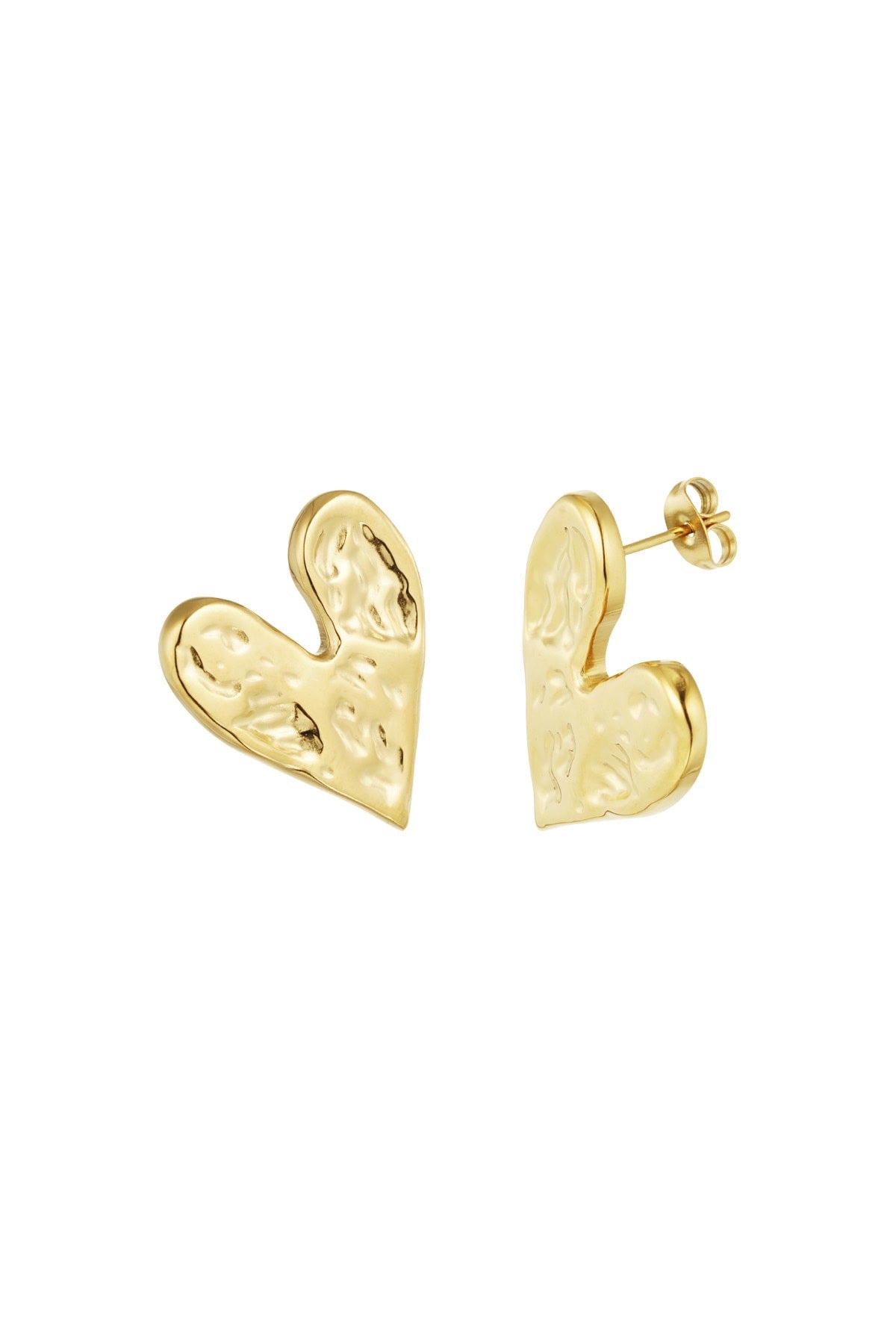 Oorbellen my love goud/zilver