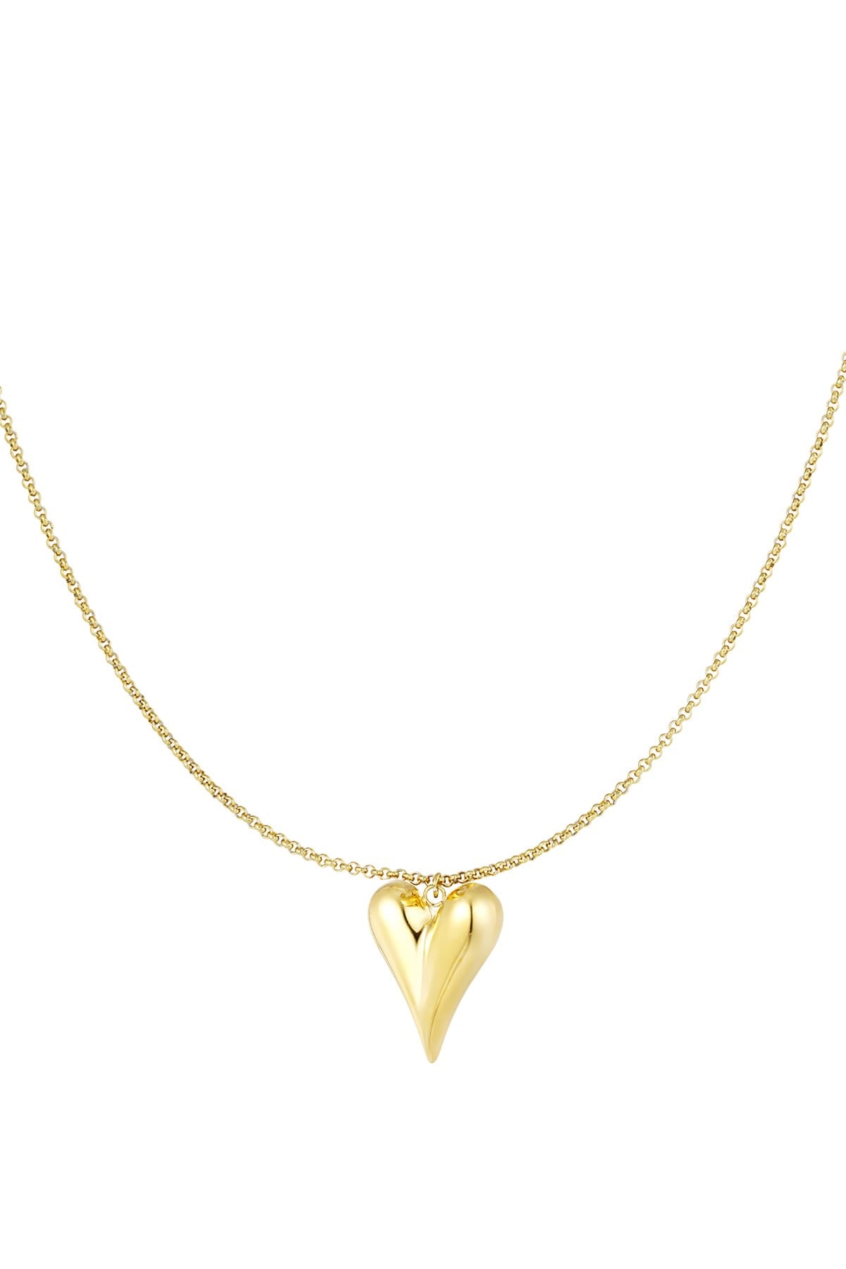 Simpele ketting met iconische hart