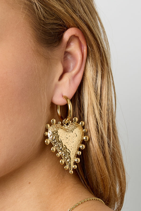 Oorbellen met hartjes